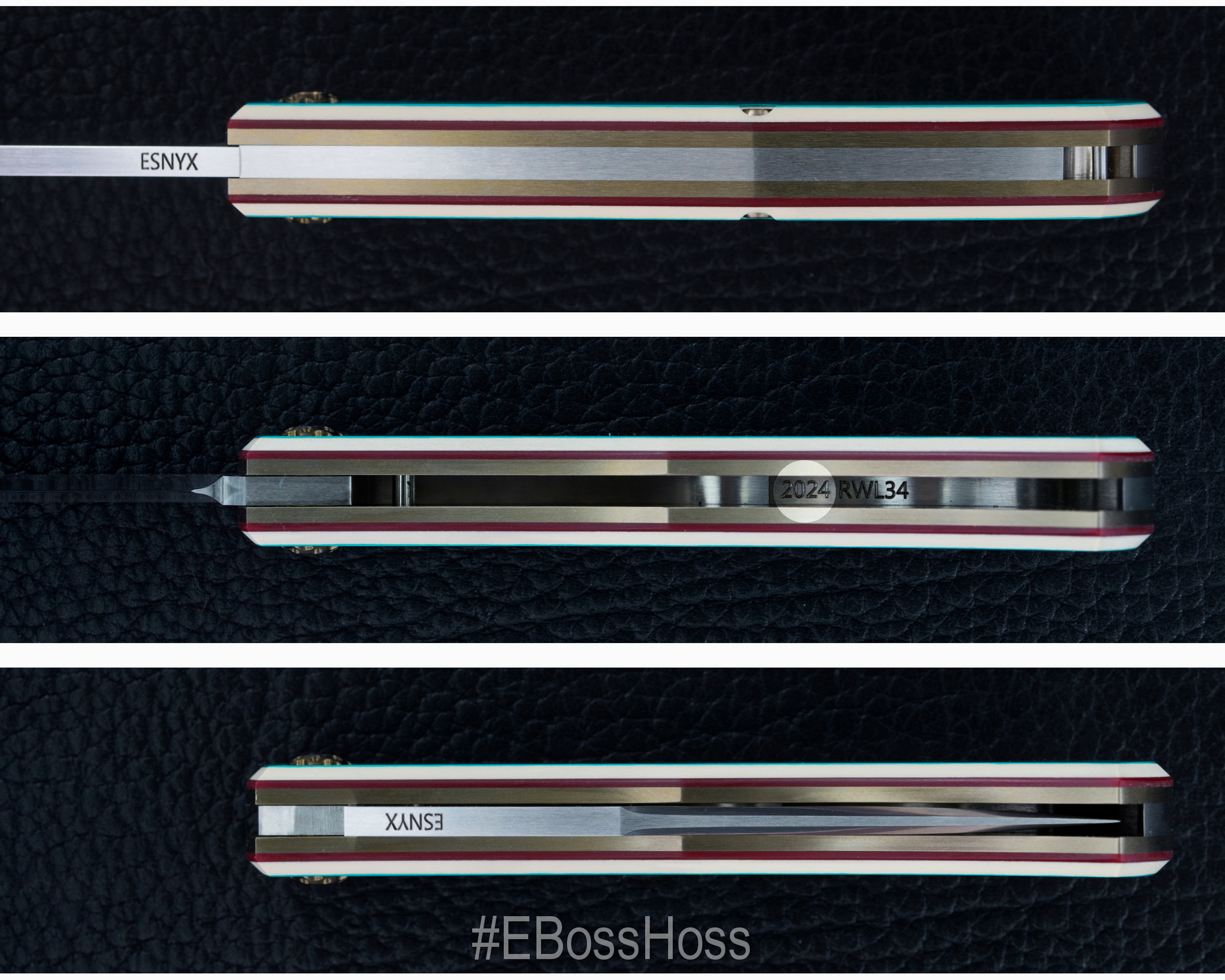 ESNYX Custom Snook Slipjoint by Evan Nicoliades