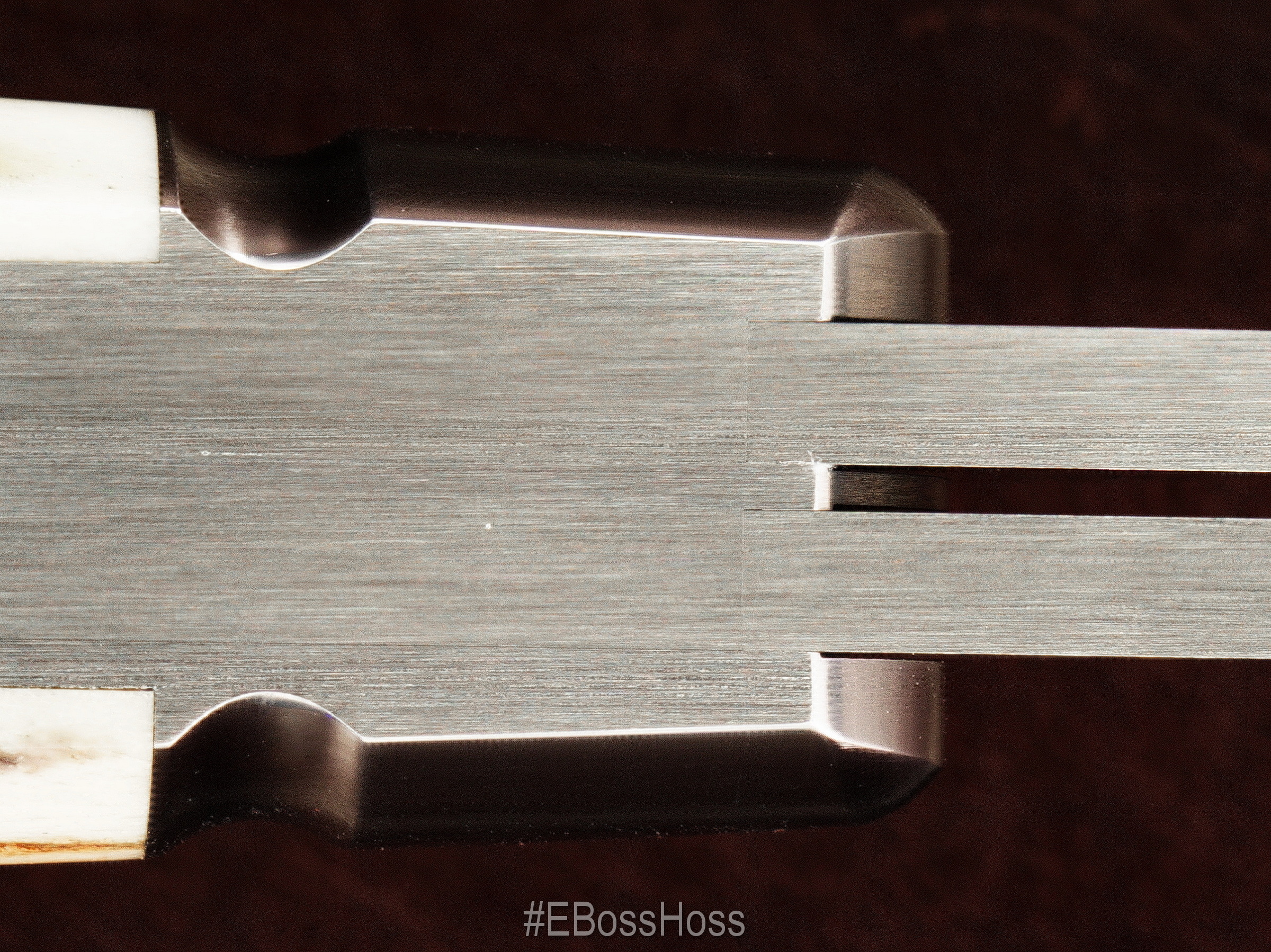 Reese Bose Custom Stag 4 3/4" Stag Saddlehorn Trapper