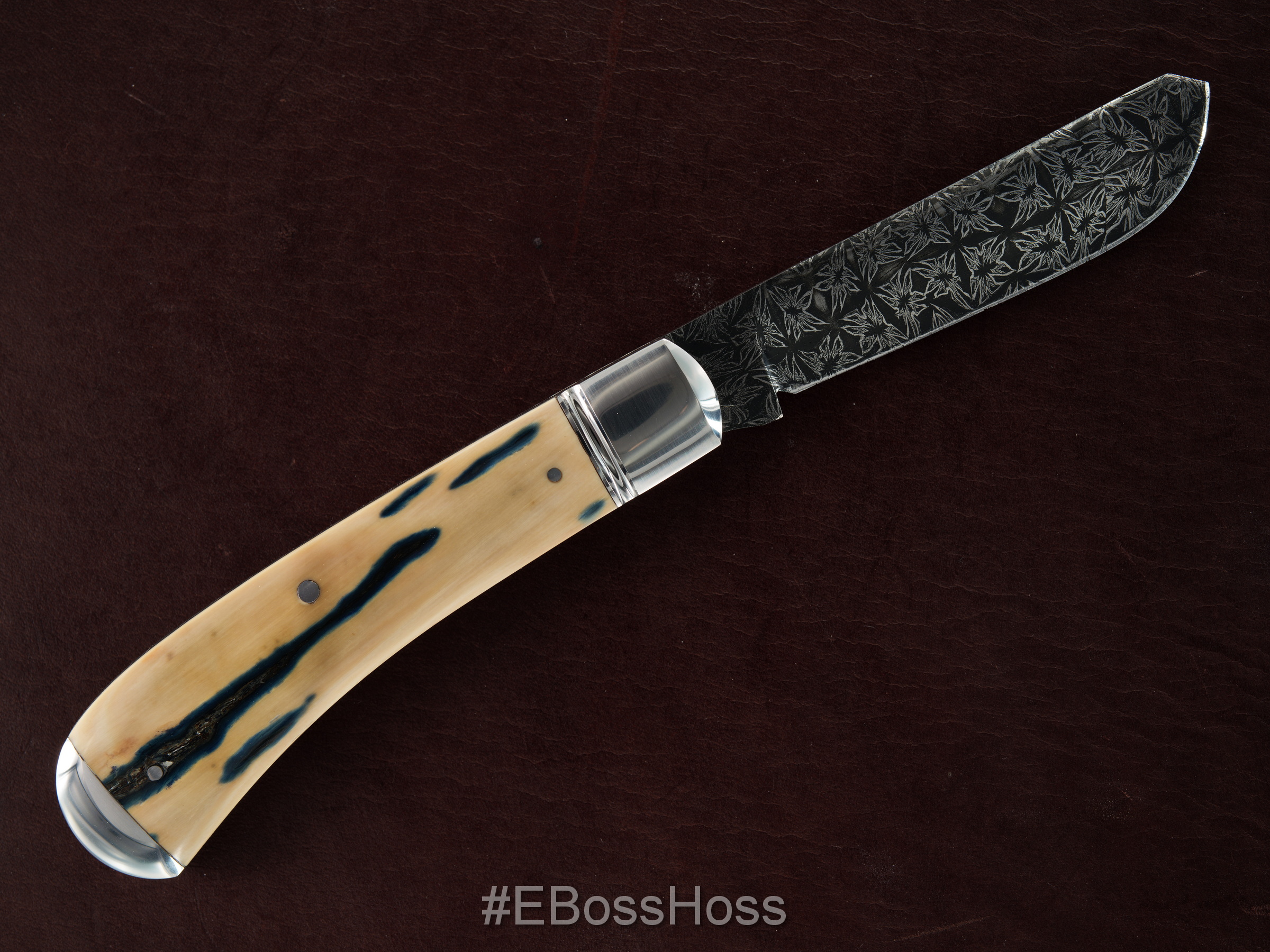 Chris Sharp (Oxford Forge) Custom Single Blade Trapper Slip Joint