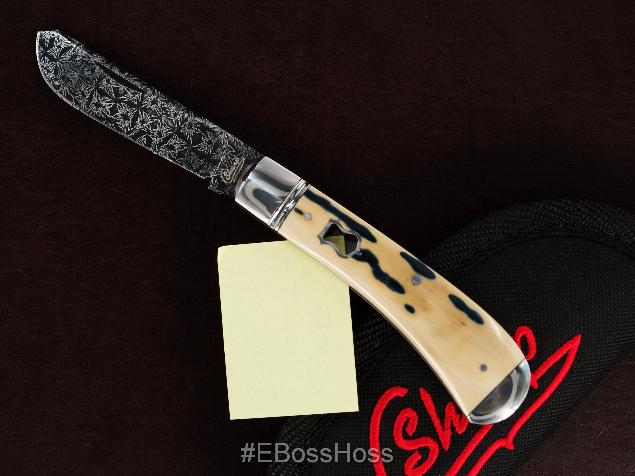 Chris Sharp (Oxford Forge) Custom Single Blade Trapper Slip Joint