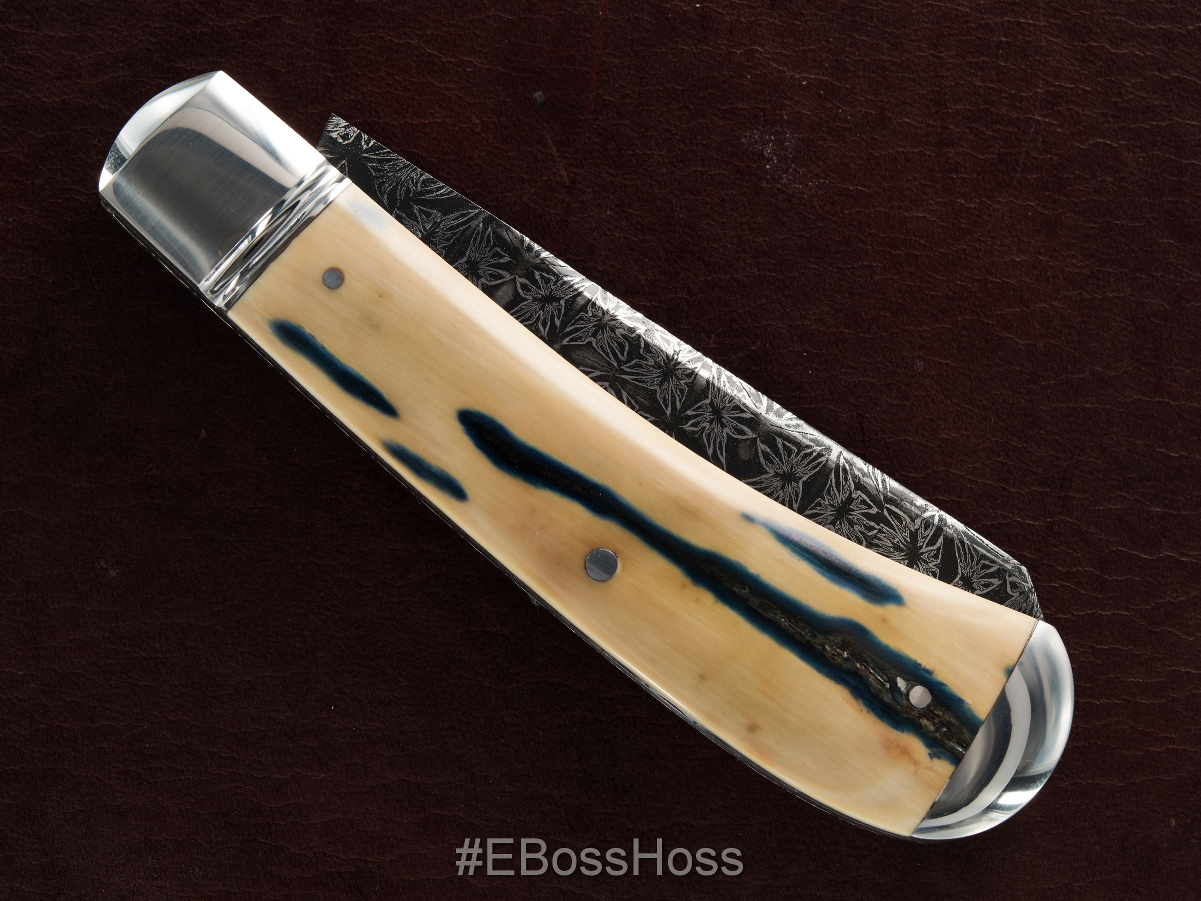 Chris Sharp (Oxford Forge) Custom Single Blade Trapper Slip Joint