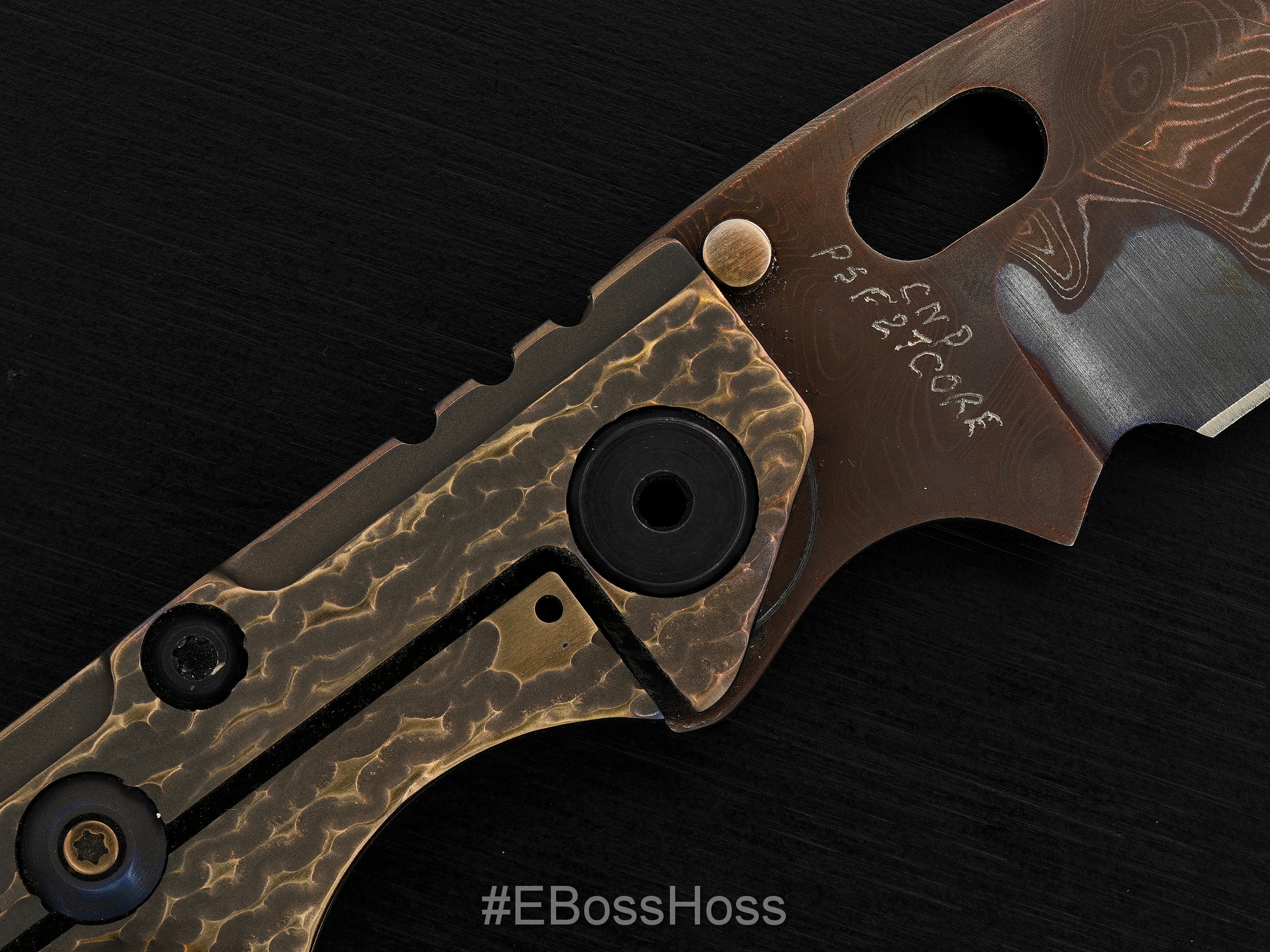 Duane Dwyer Custom BBN-M Wharncliffe Folder