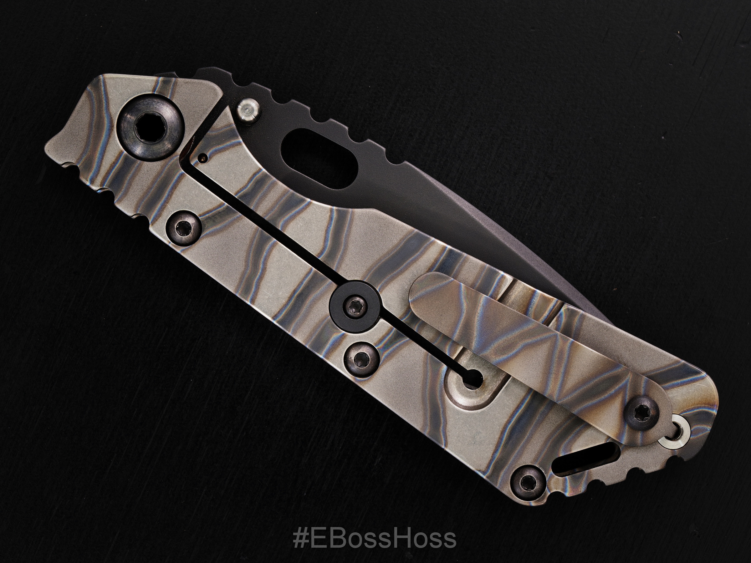 M.Strider Knives Disruptive Ghost-striped SMF