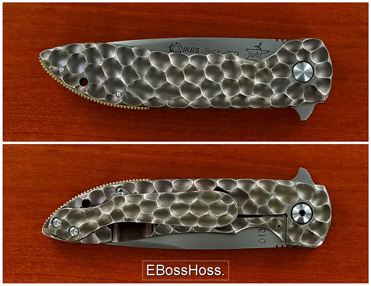 Korth Cutlery Carved K2 Flipper