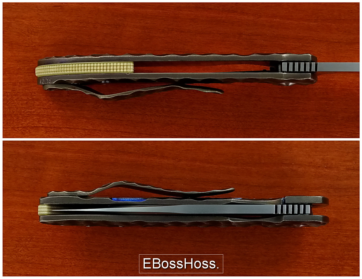 Korth Cutlery Carved K2 Flipper