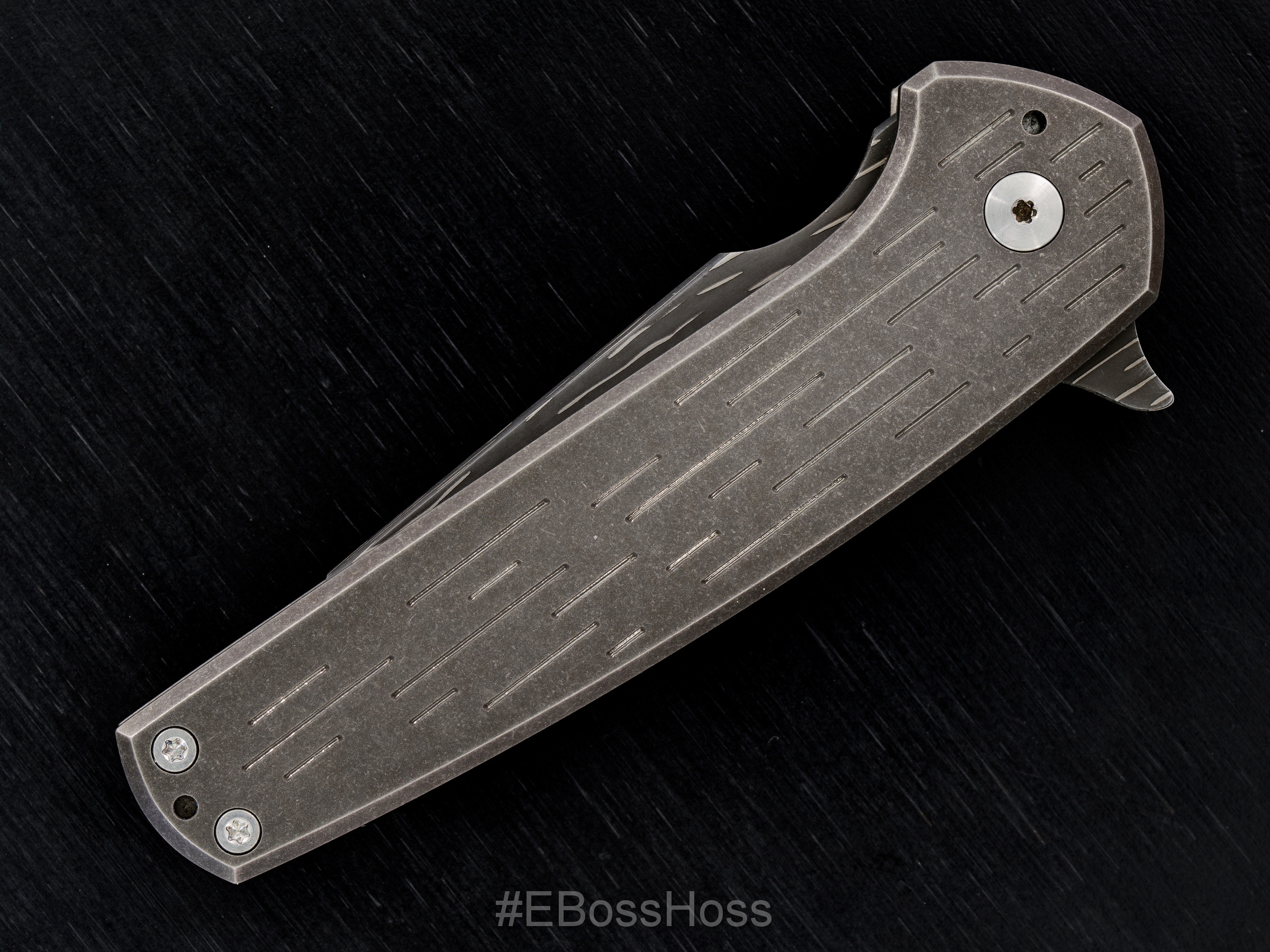 Brad Blount (JBB Knives) Custom Fuse Framelock Flipper
