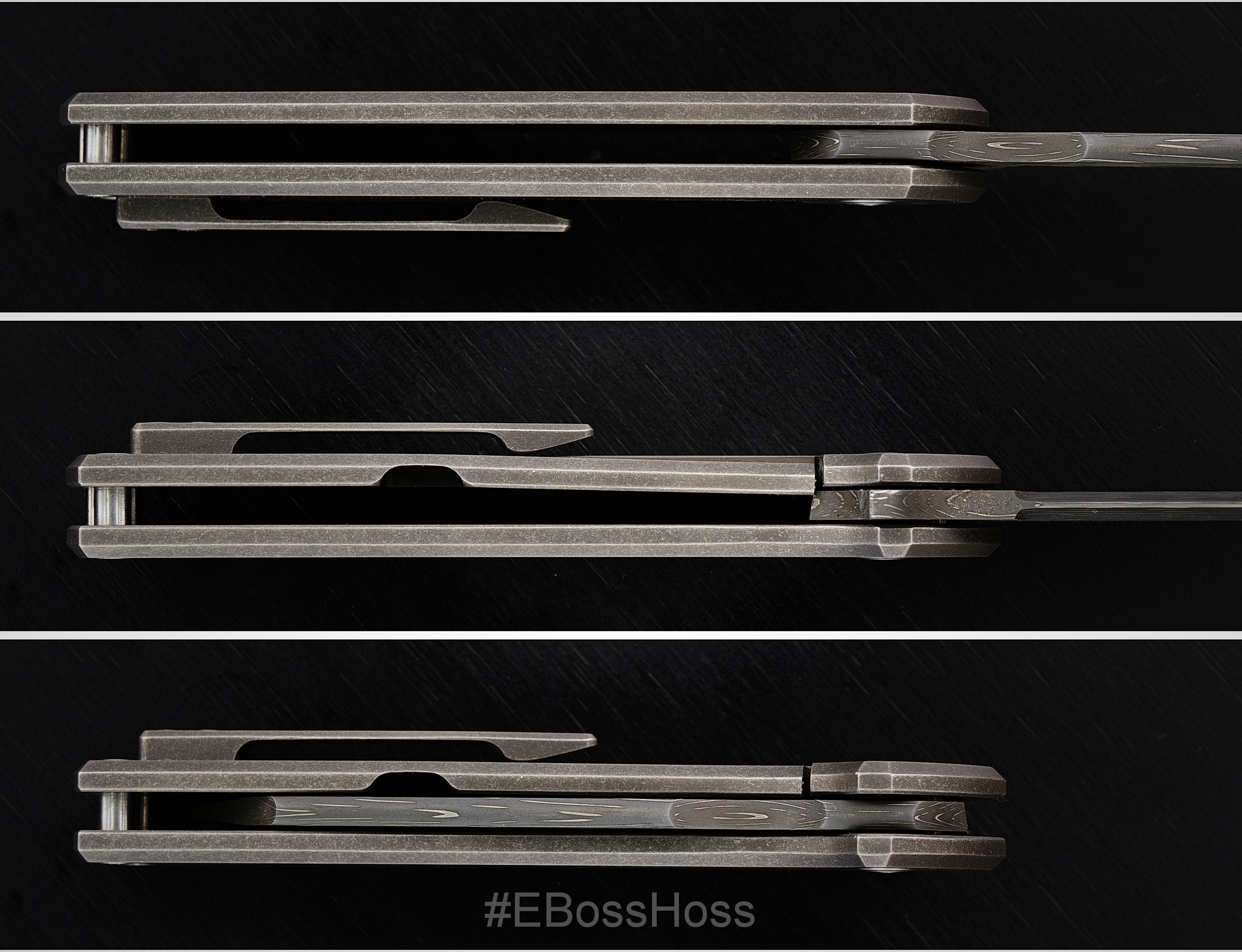 Brad Blount (JBB Knives) Custom Fuse Framelock Flipper