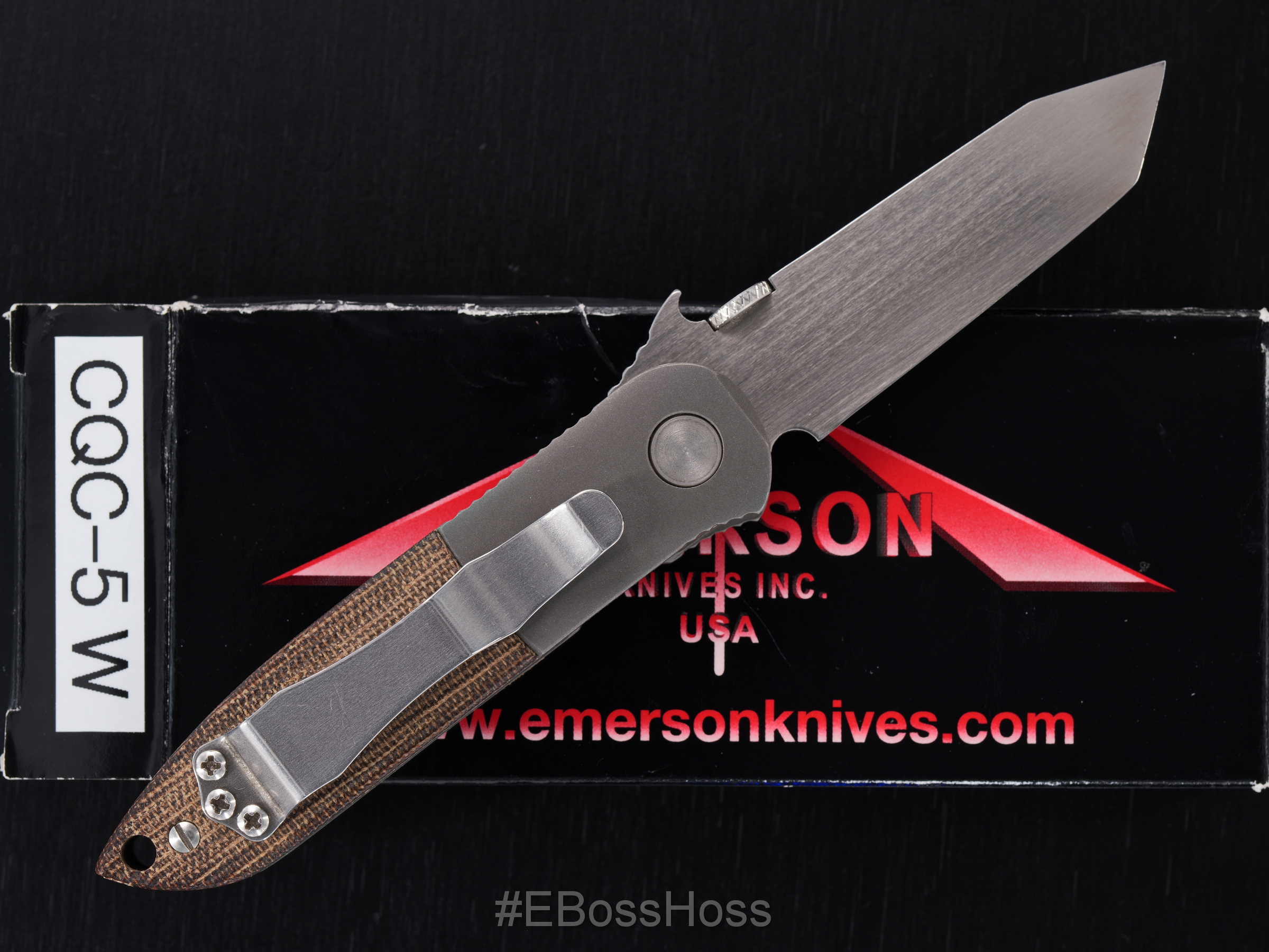 Ernie Emerson Custom CQC-5 Waved