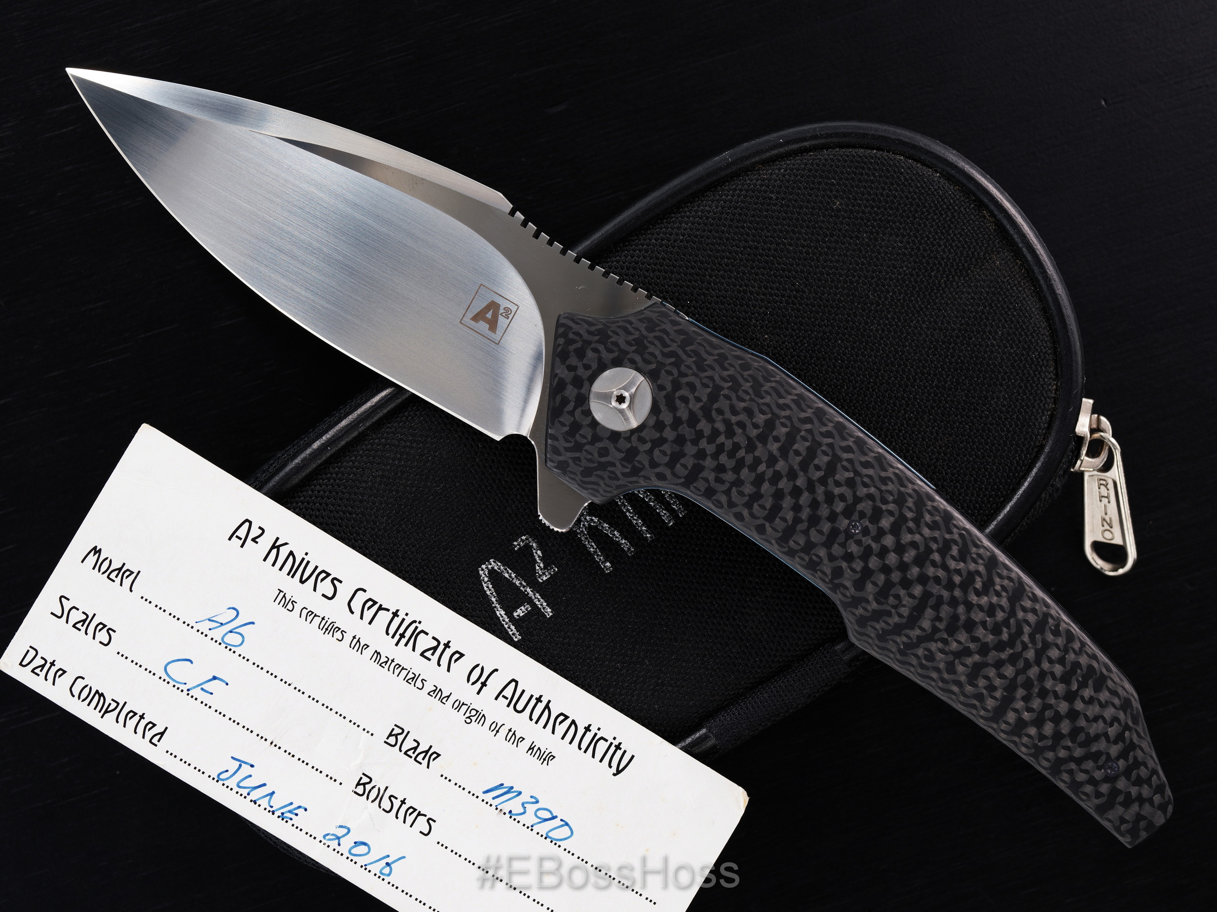 A2 Knives Custom A6 Flipper