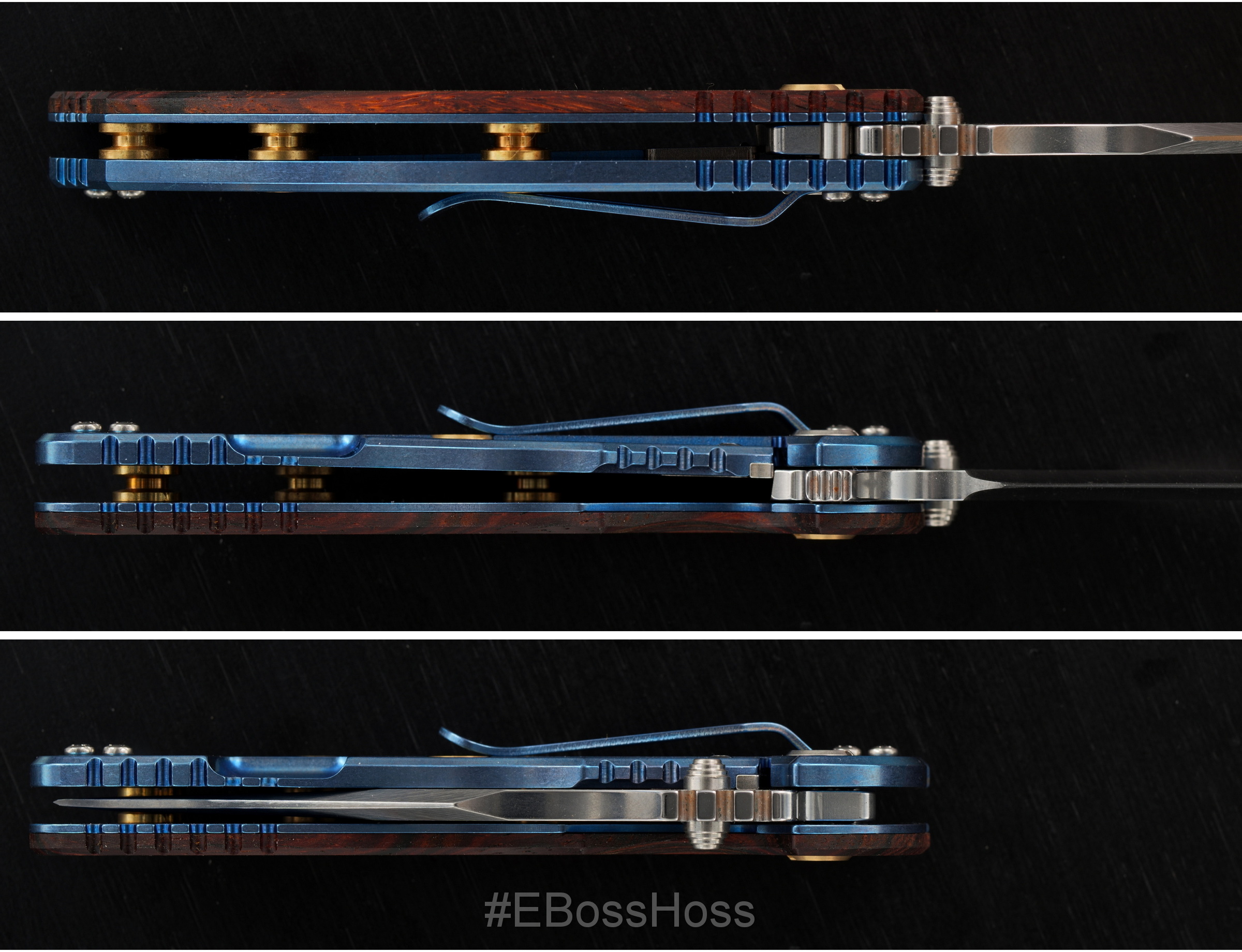 Rick Hinderer Custom XM-18 Bowie Flipper