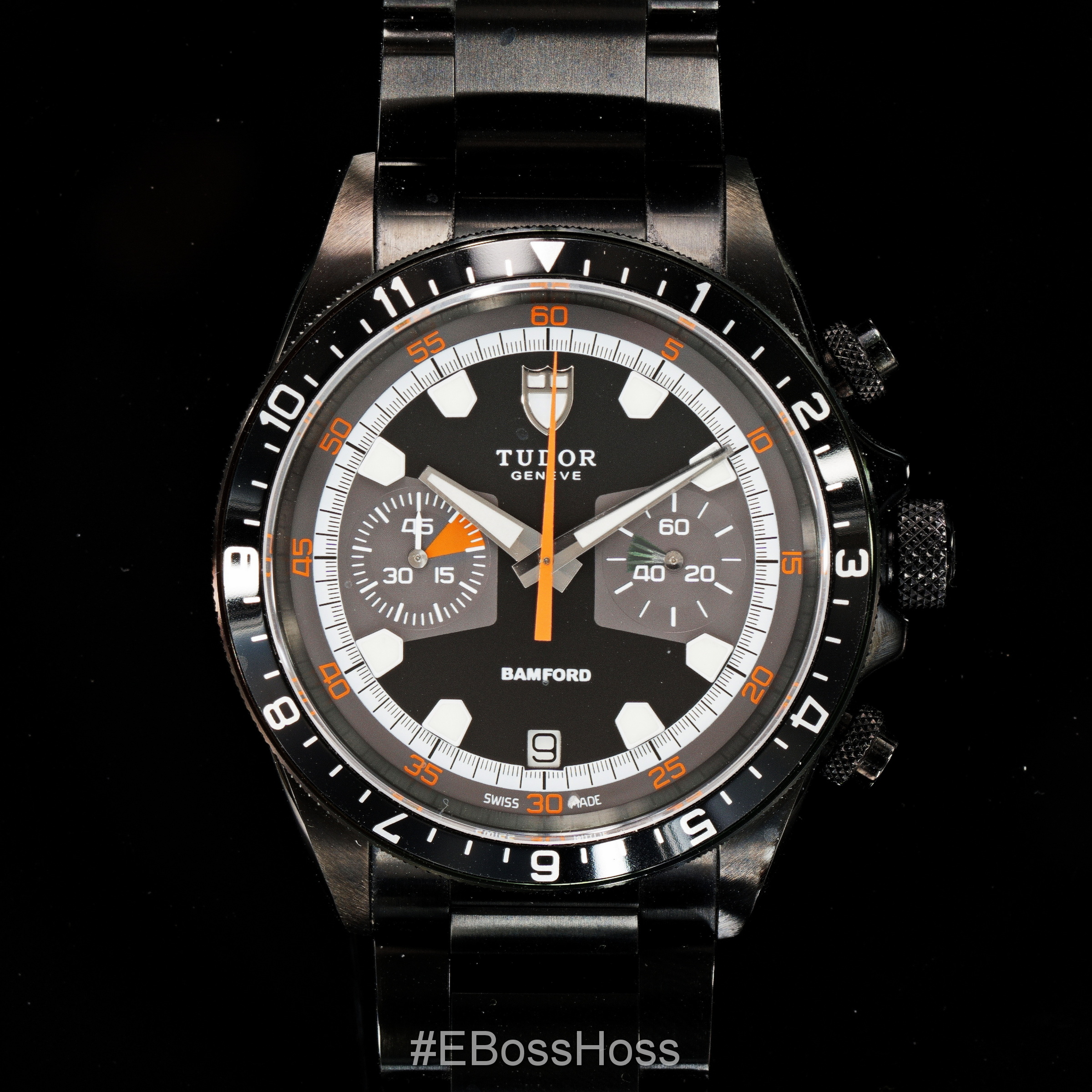 Tudor Bamford Custom Black Bay Heritage Chronograph - Model 70330N-0006
