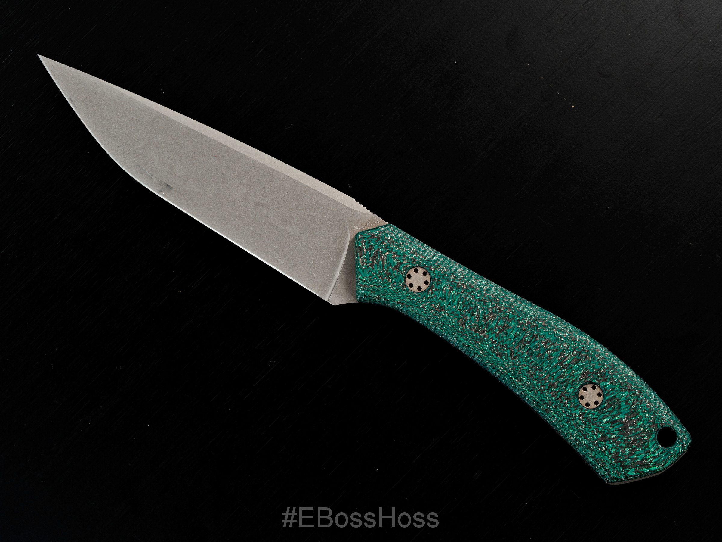 Todd Rexford Custom Massless Fixed Blade with Theta Sheath