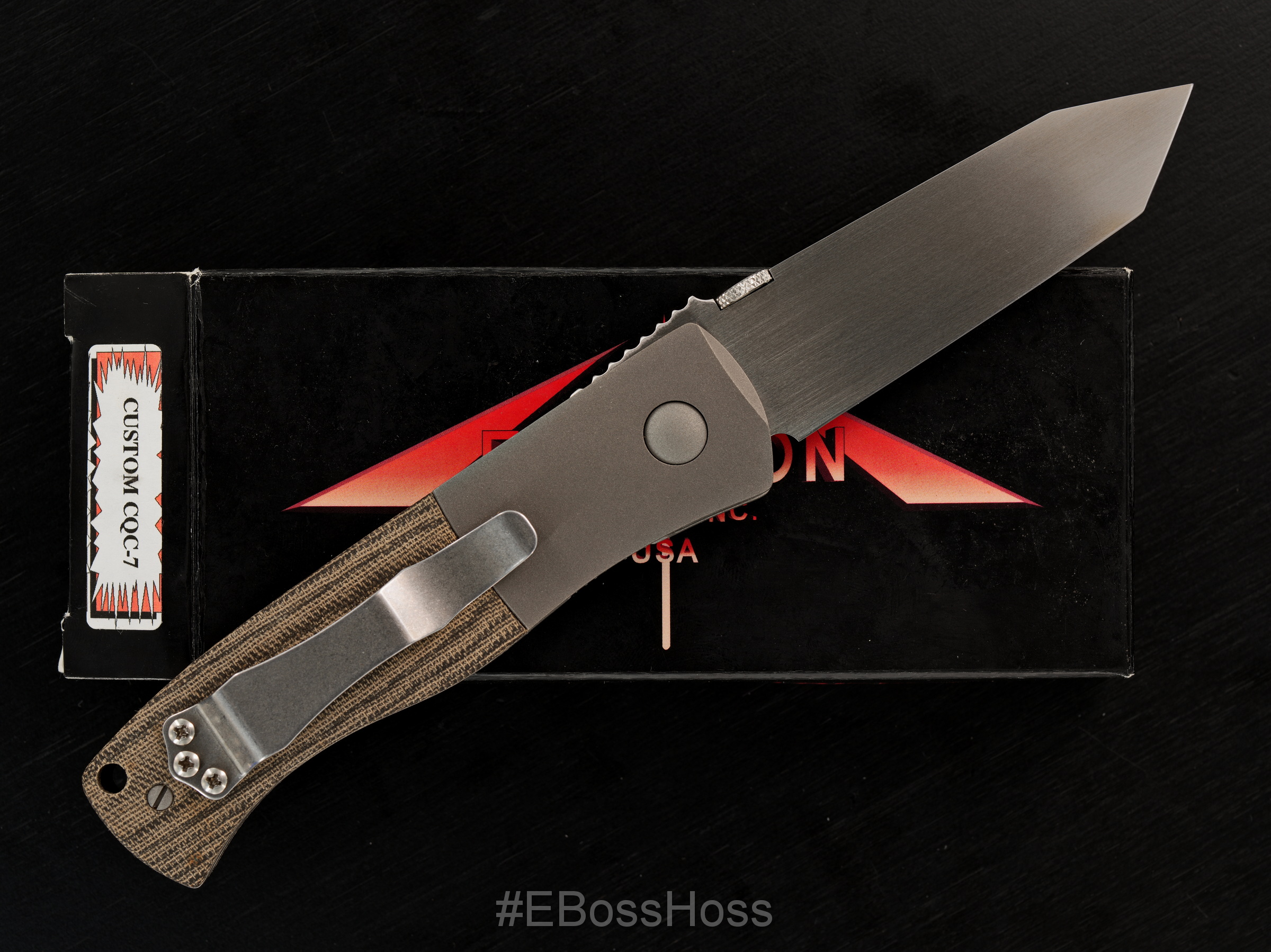 Ernie Emerson Custom Domed-Pivot CQC-7