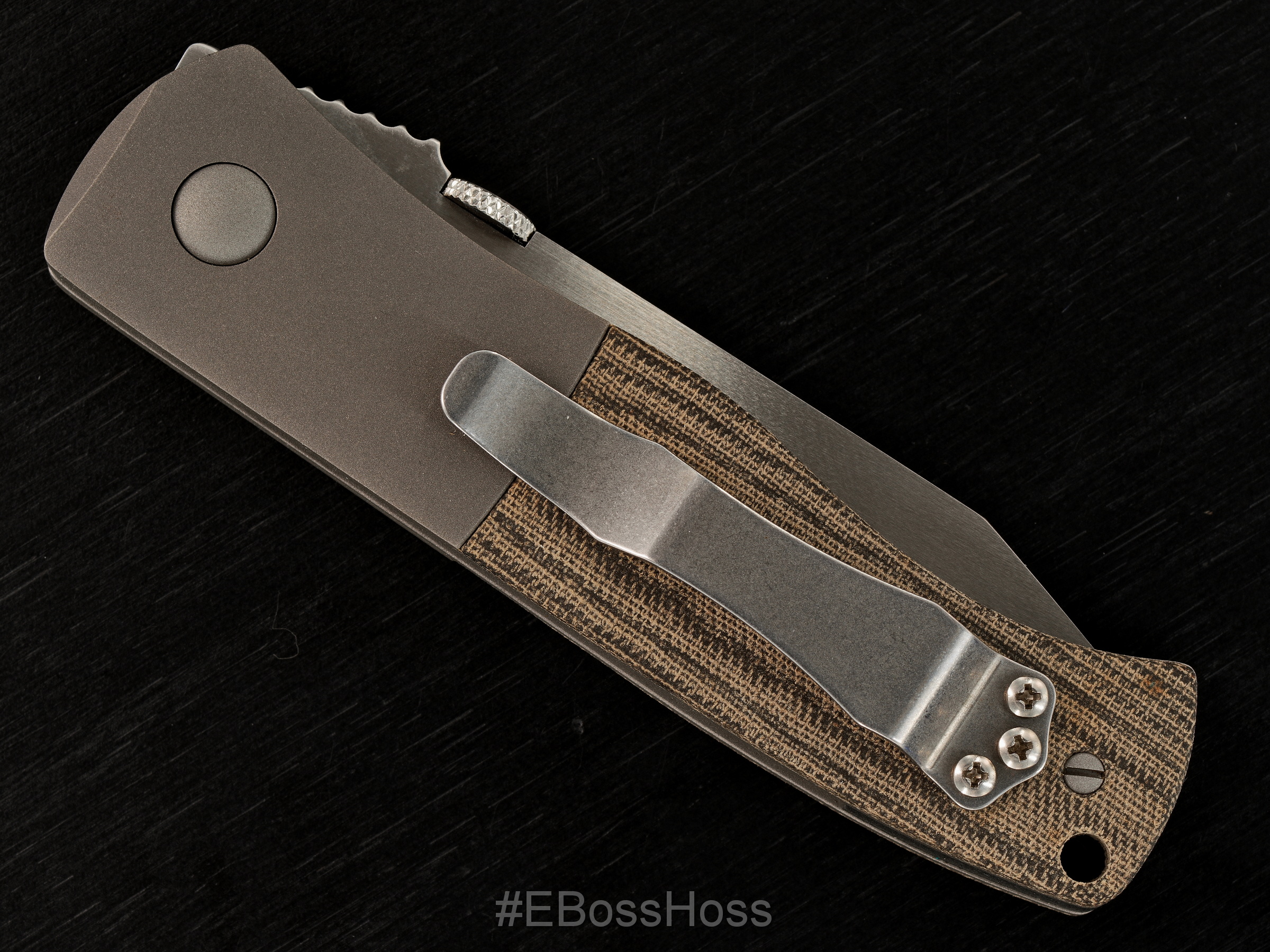 Ernie Emerson Custom Domed- Pivot CQC-7