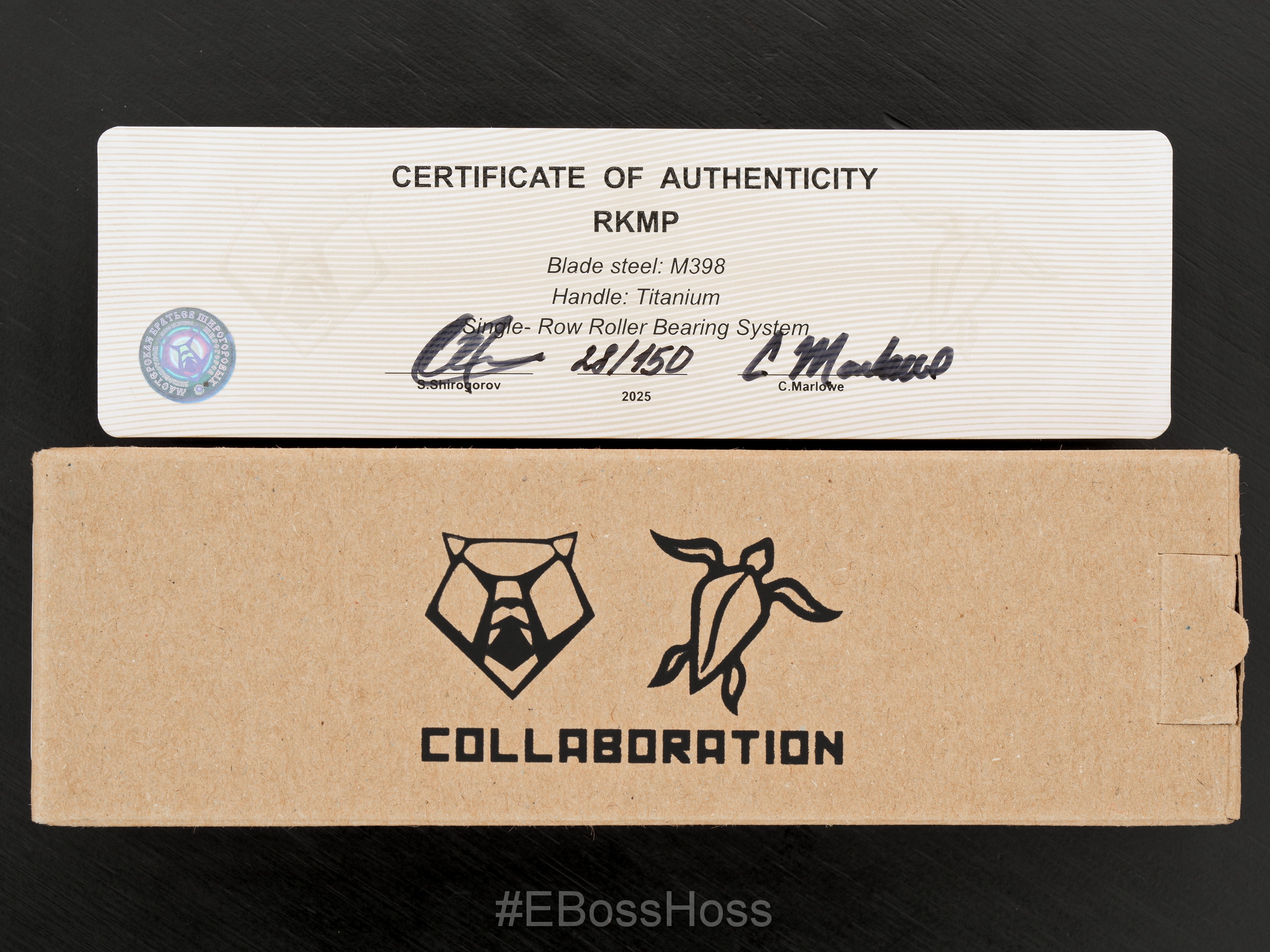 Sergey Shirogorov - Charles Marlowe Limited Edition Collaboration RKMP Flipper