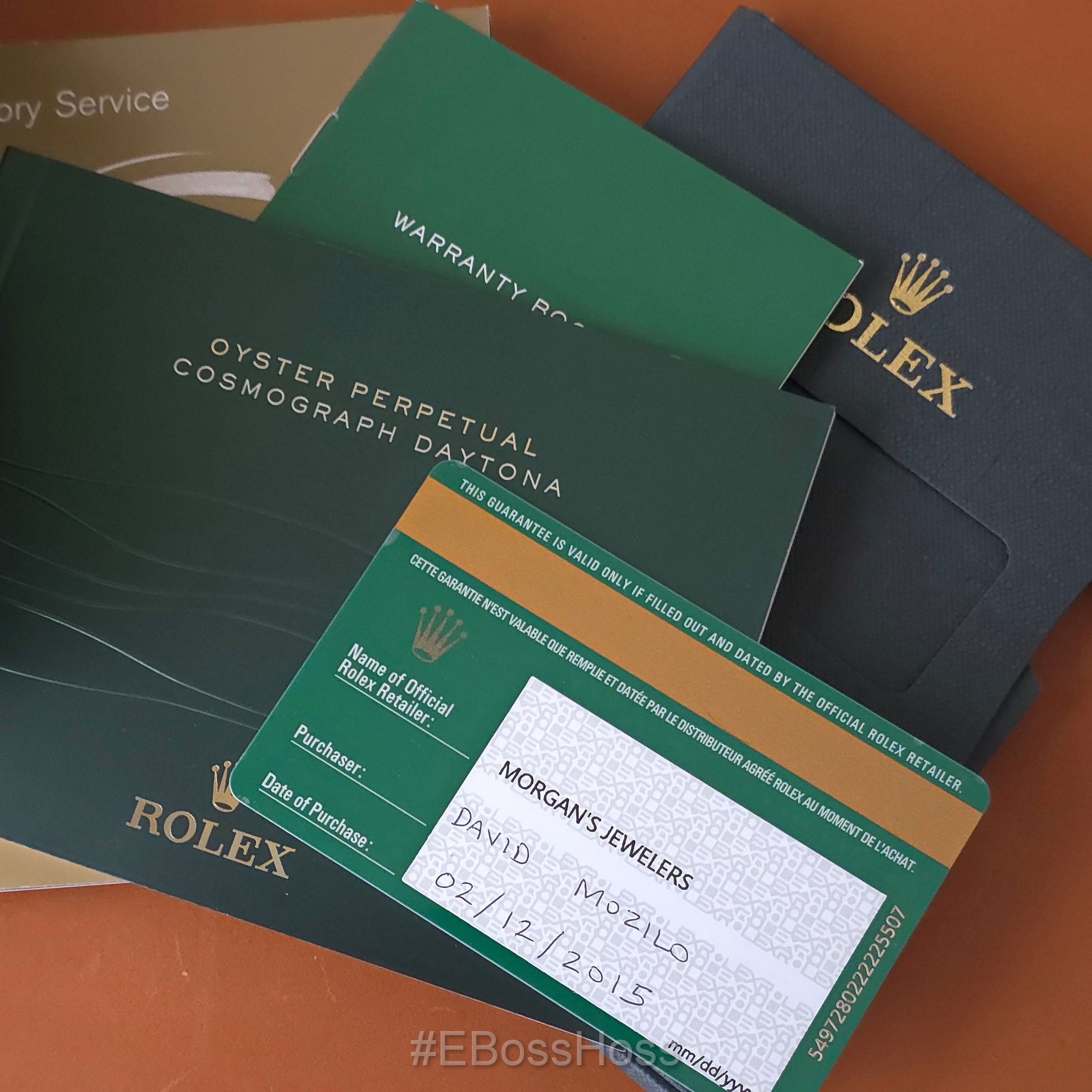 ROLEX SS Cosmograph Daytona - Ref 116520