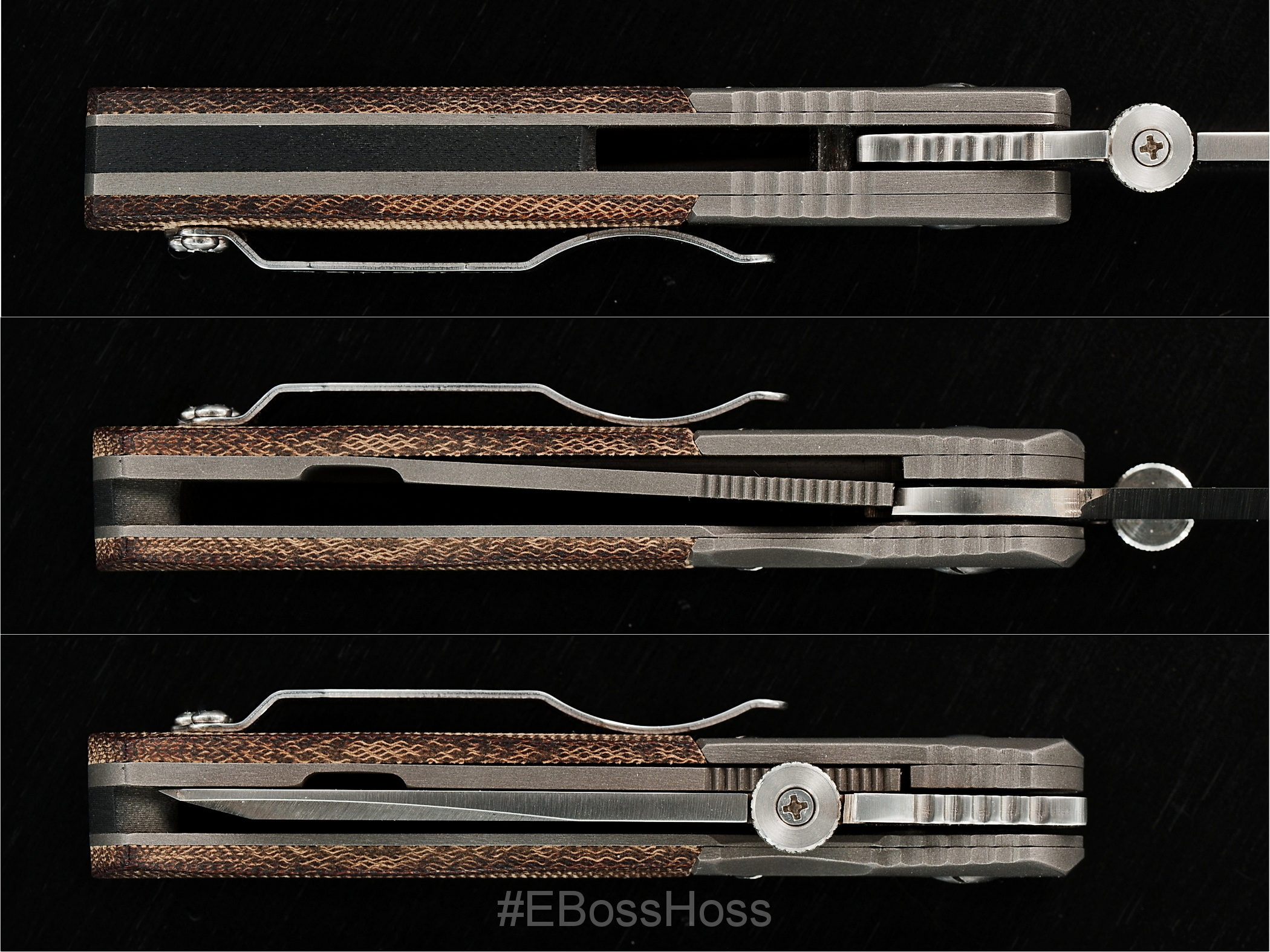 Ernie Emerson Custom Mini-CQC-7 Waved