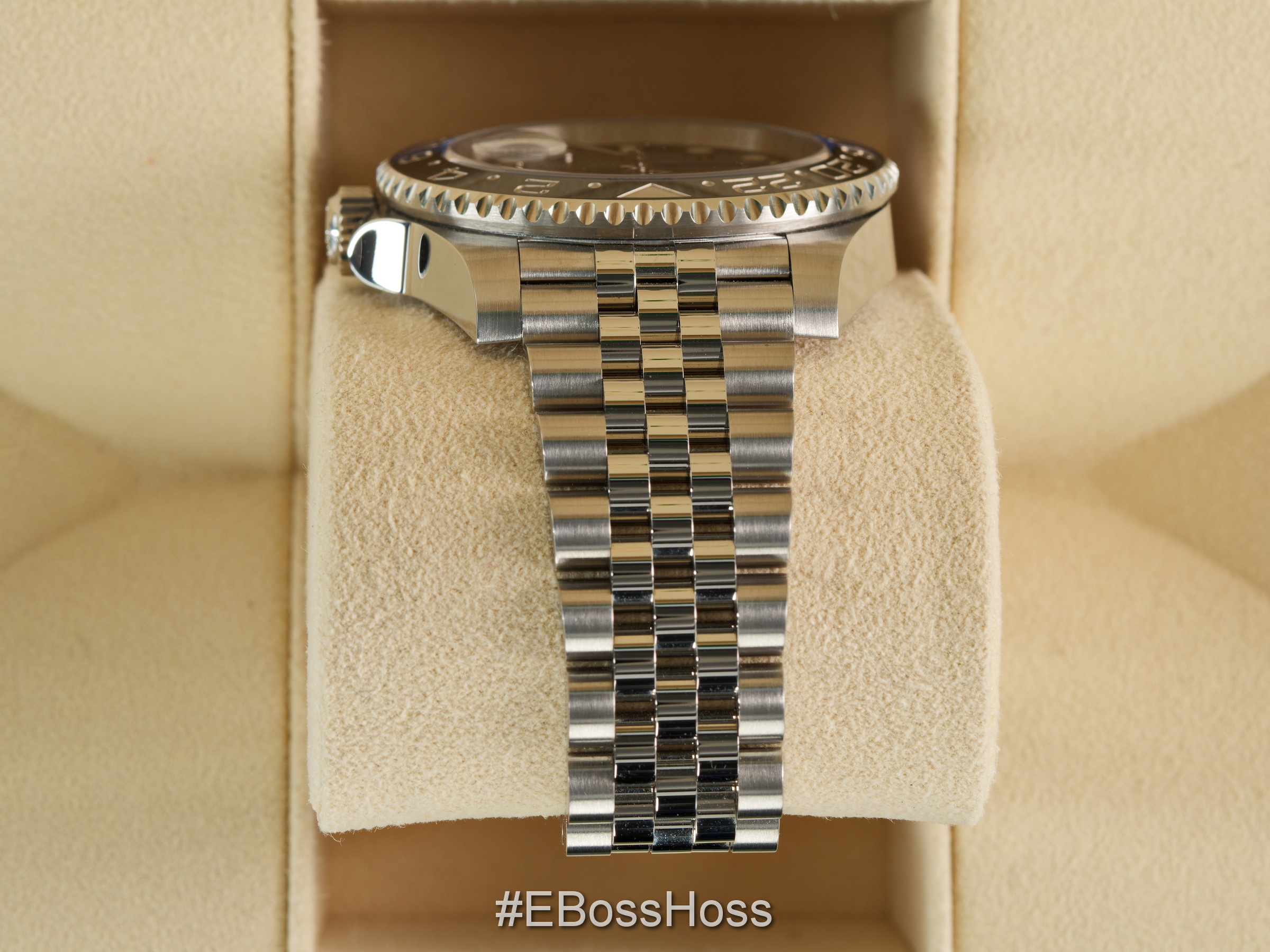 Rolex GMT Master II Batman Jubilee - 126710BLNR - Mint Condition