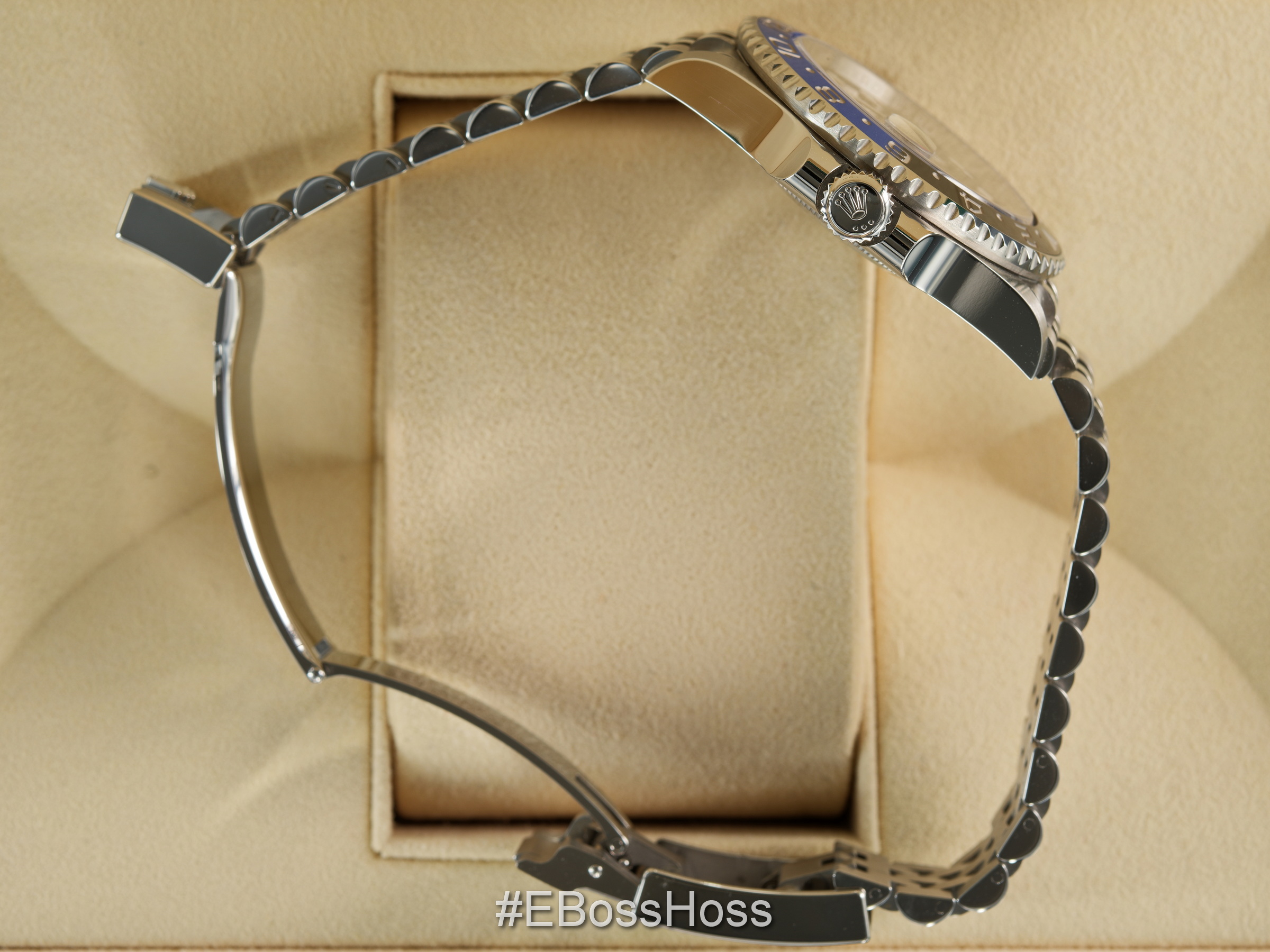 Rolex GMT Master II Batman Jubilee - 126710BLNR - Mint Condition