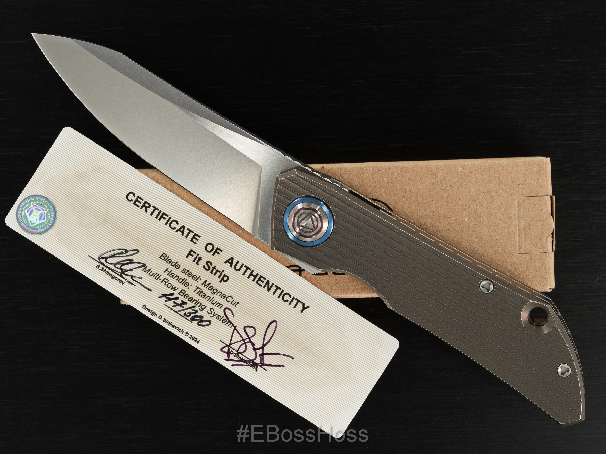 Sergey Shirogorov Limited Edition Collaboration Fit Strip Flipper - Dmitry Sinkevich Design