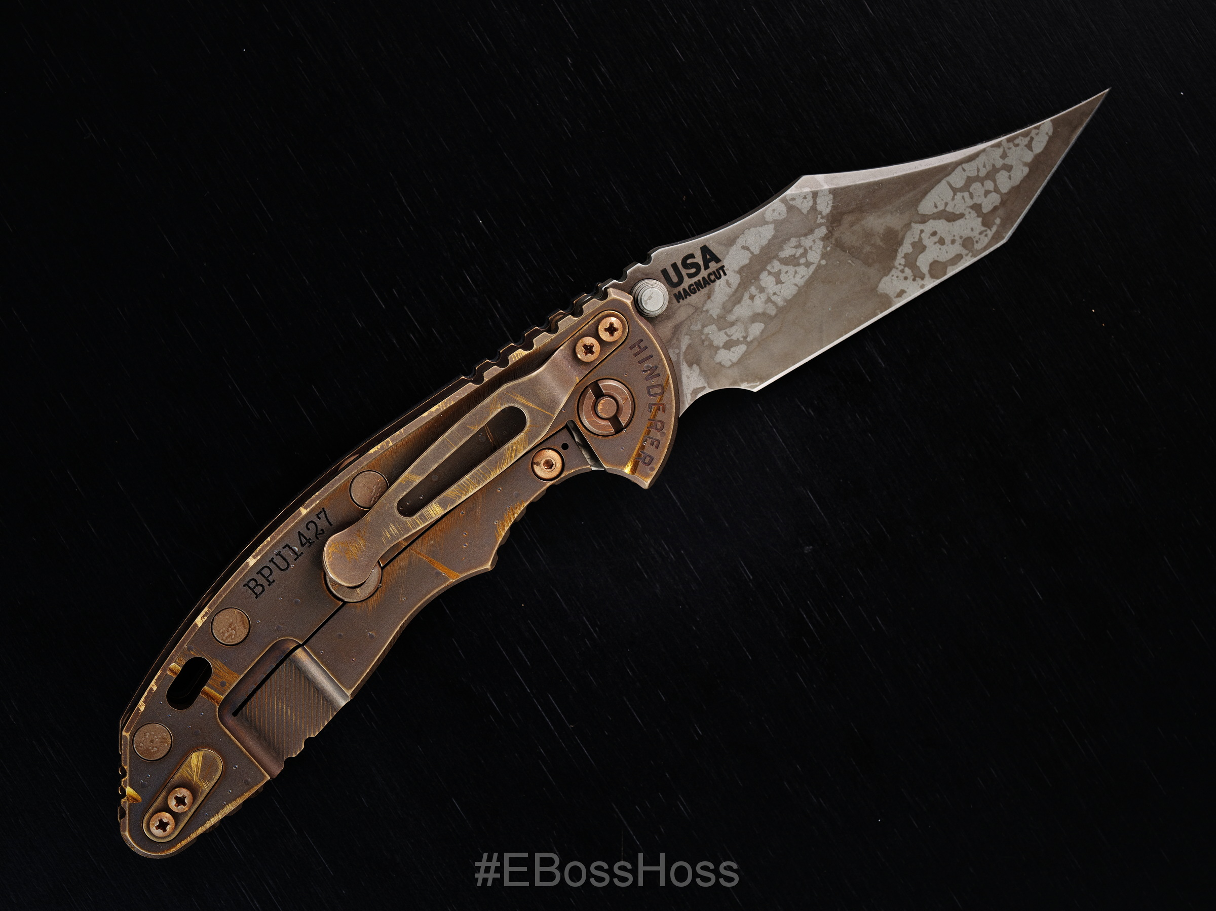 Hinderer Knives XM-18 Aggressor-grind