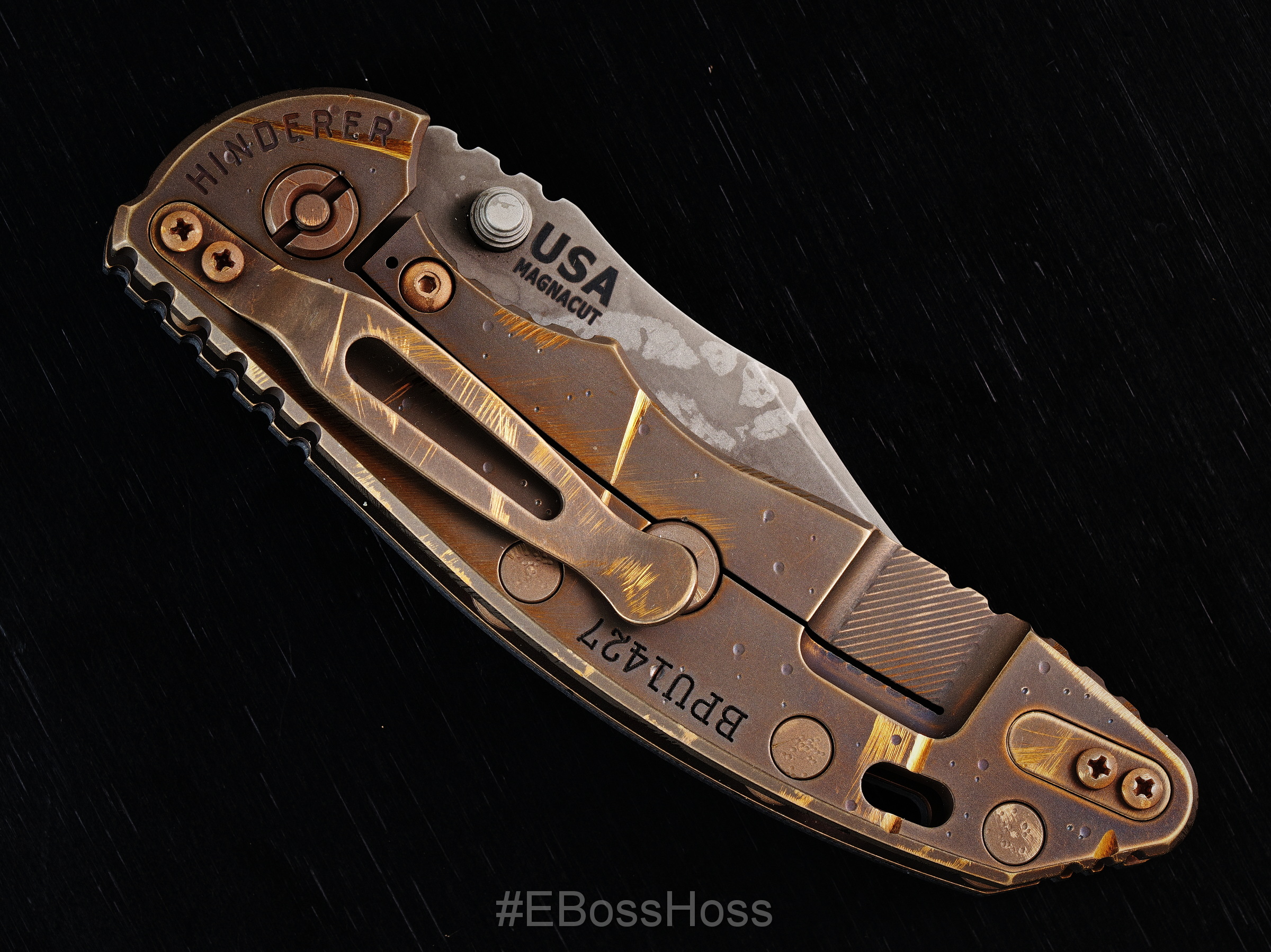 Hinderer Knives XM-18 Aggressor-grind