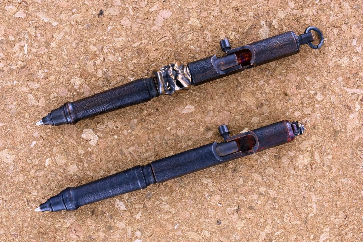 Hidetoshi Nakayama - Starlingear Deluxe Copper Bolt-Action Desk Pens