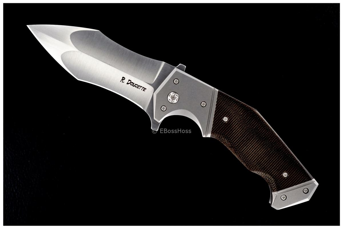 Randy Doucette Custom Arrow-Tip Dagger Serpent Flipper