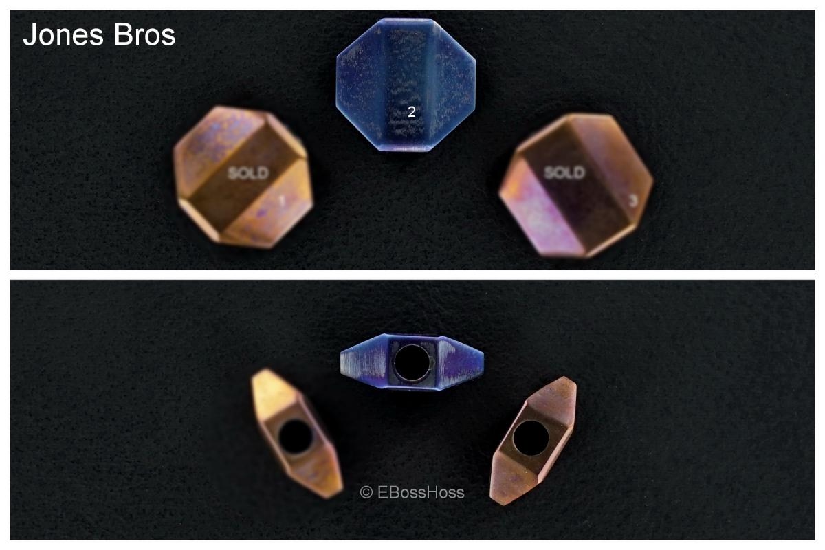 Jones Bros Hand-made Titanium Beads