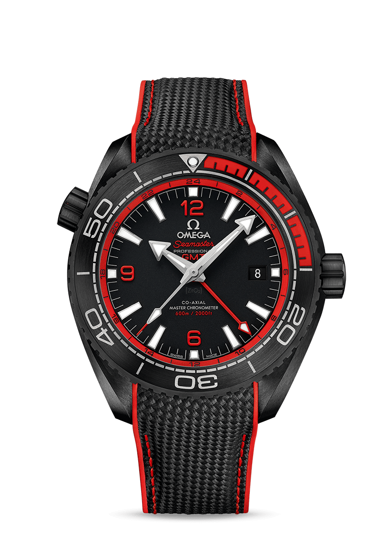 Omega Seamaster Planet Ocean Deep Black GMT