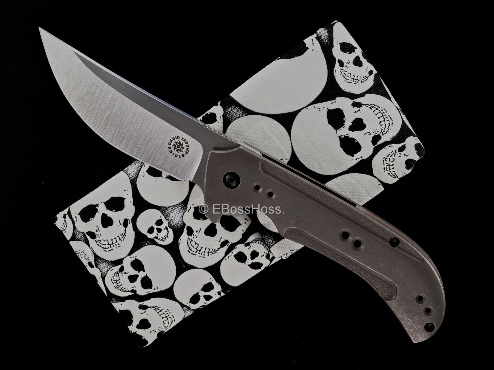 Sean Kendrick / David Mosier Serpent Line Framelock Flipper