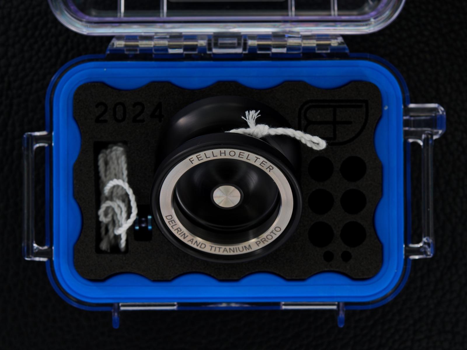 Brian Fellhoelter Delrin and Titanium Proto Run Yoyo