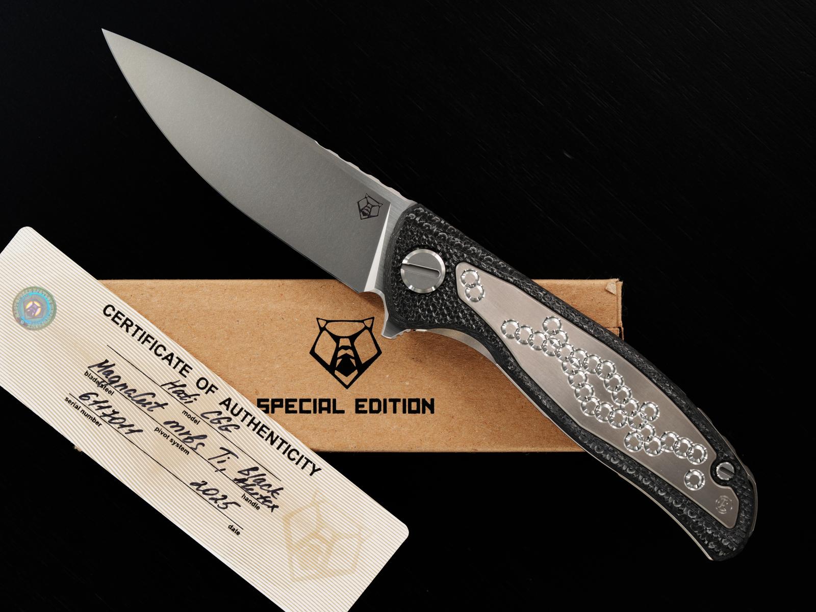 Shirogorov Knives - Chris Reeve Knives Special Edition Collaboration Hati CGG Flipper