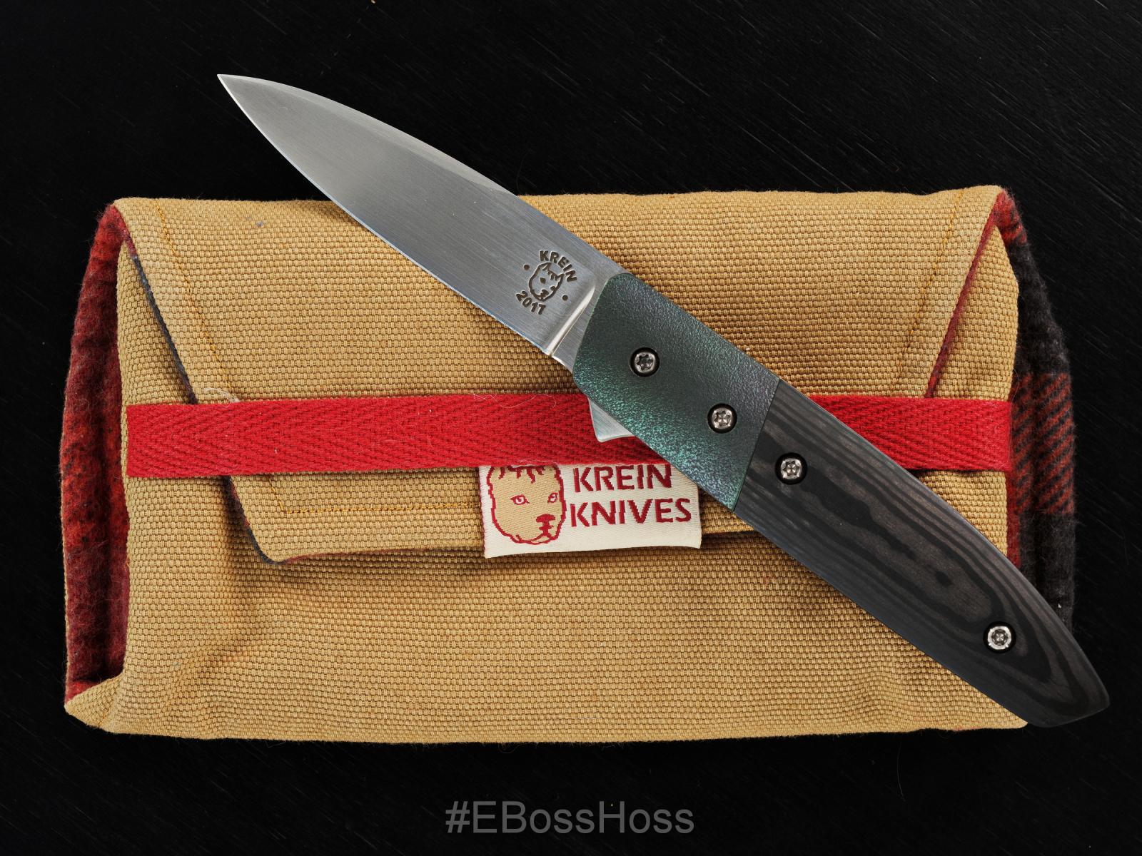 Tom Krein Custom Splinter Linerlock Flipper