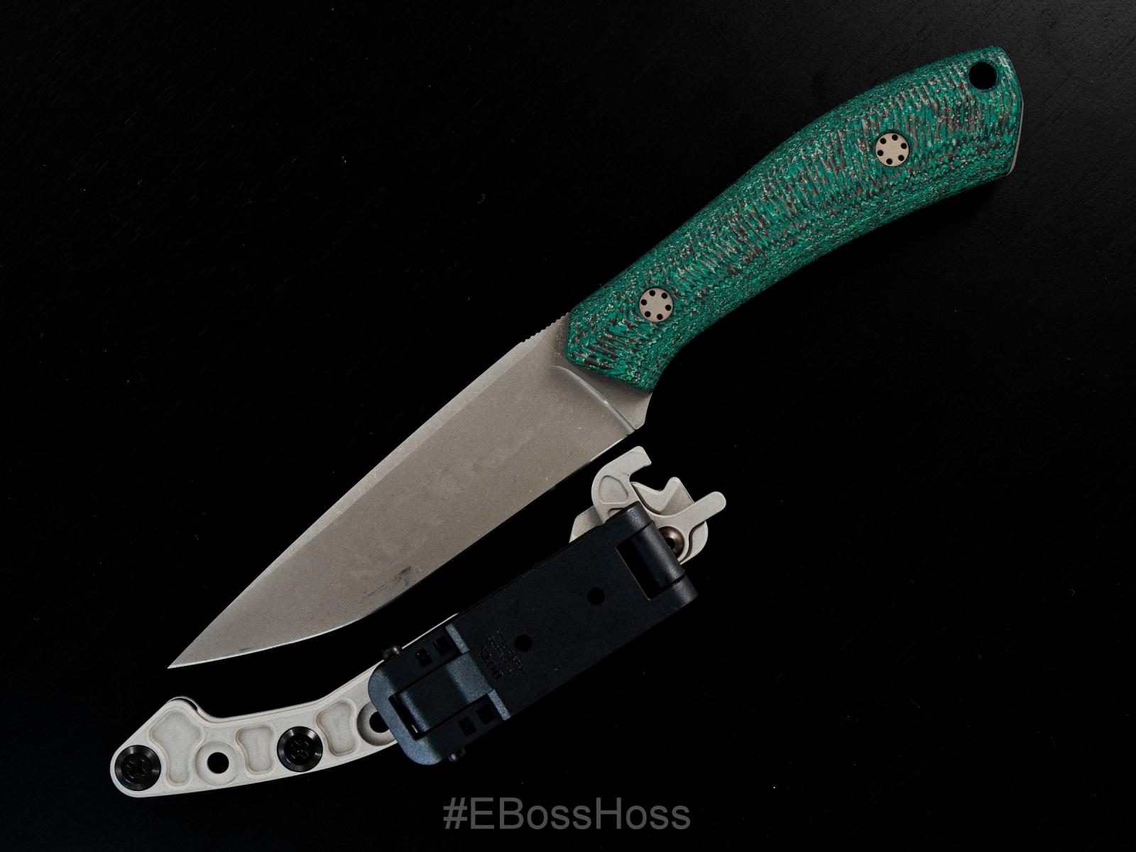 Todd Rexford Custom Massless Fixed Blade with Theta Sheath