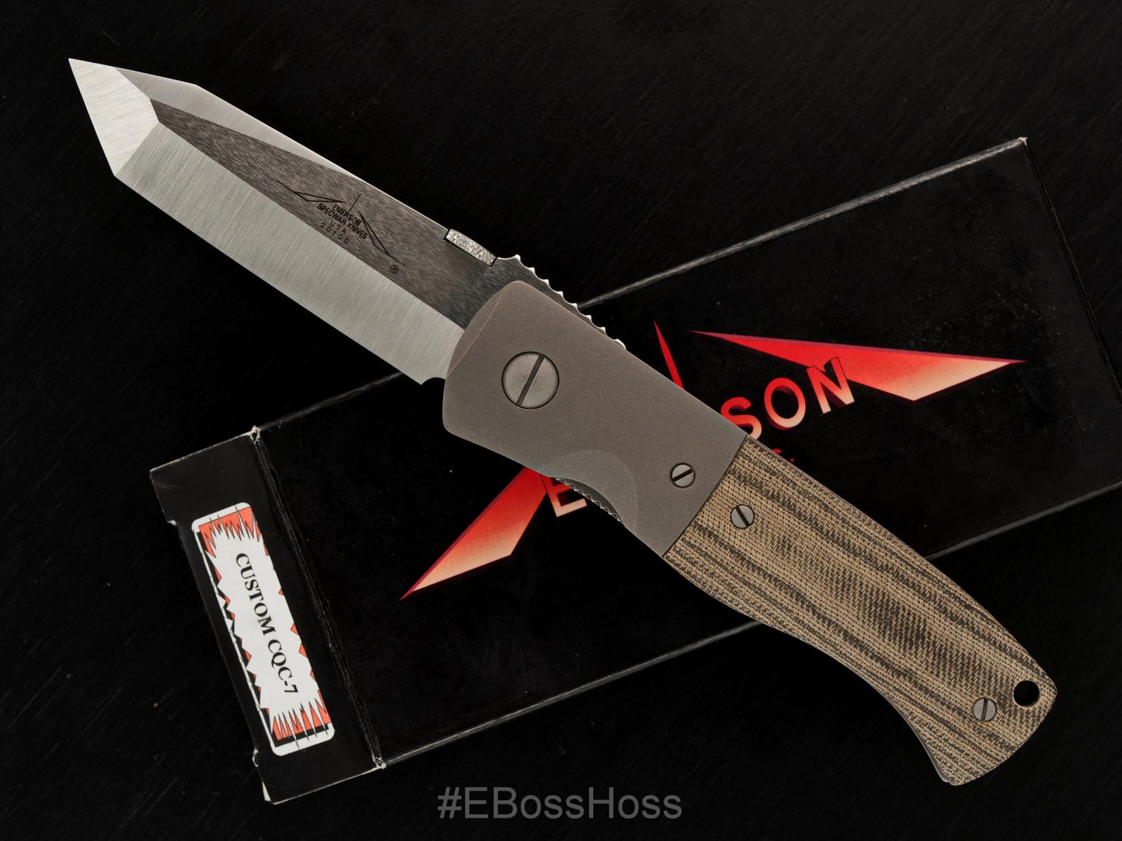 Ernie Emerson Custom Domed-Pivot CQC-7